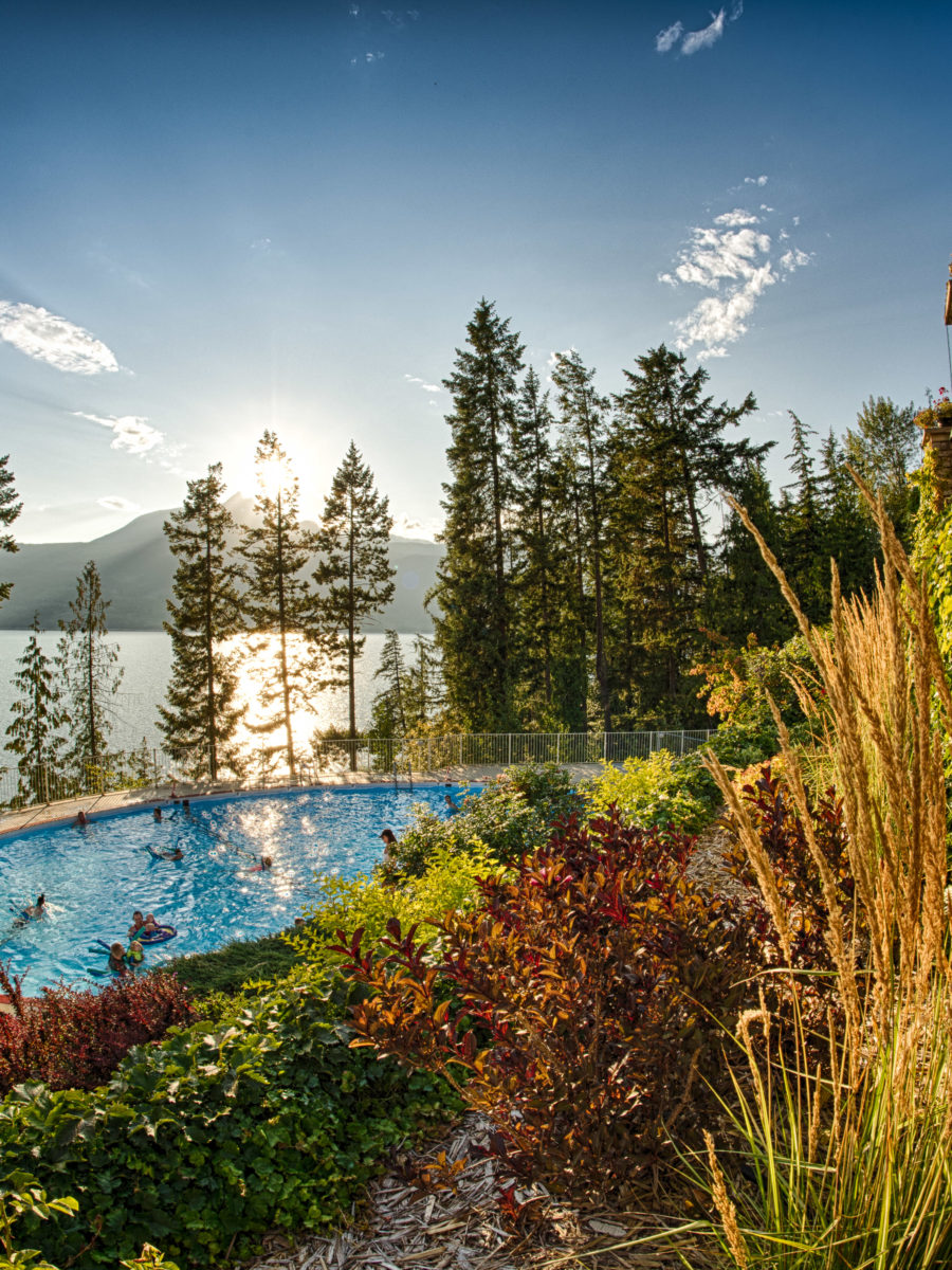 Lakeside Pool at Holcoyn Hot Springs Resort