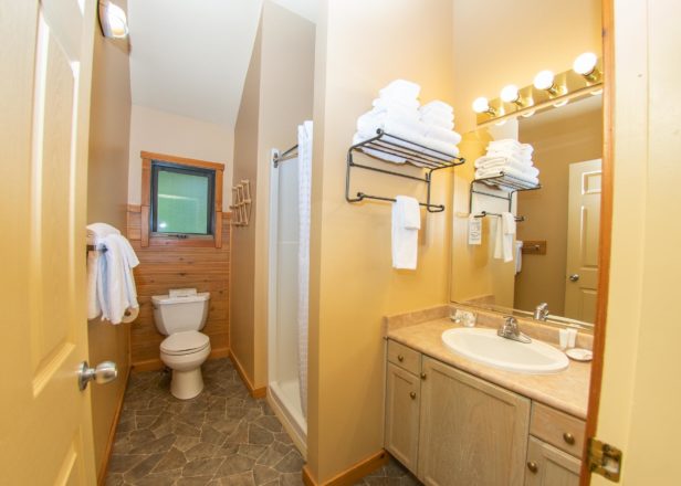 Picture of two-bedroom chalet bathroom
