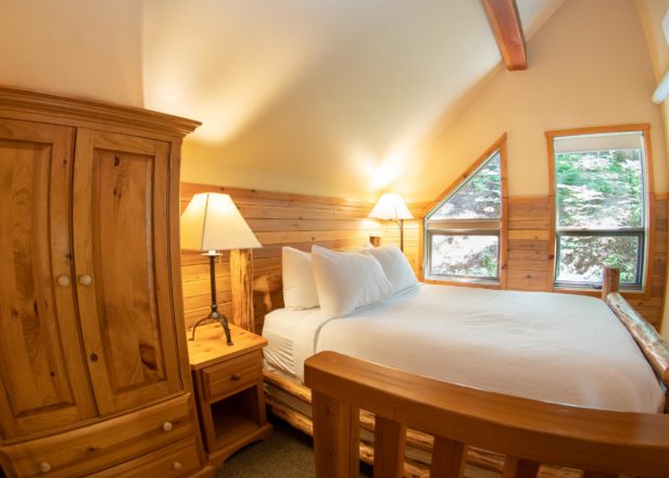 Picture of two-bedroom chalet bedroom