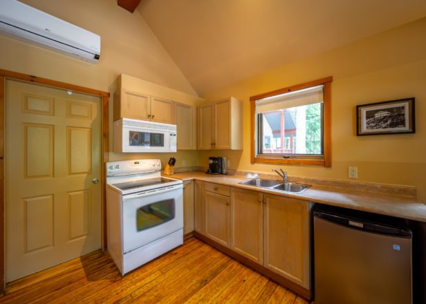 Halcyon Chalet 1 Bed Kitchen