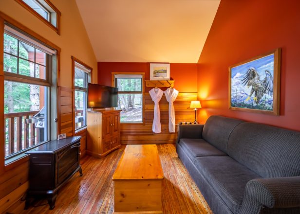 Halcyon Chalet 1 Bed Living Room