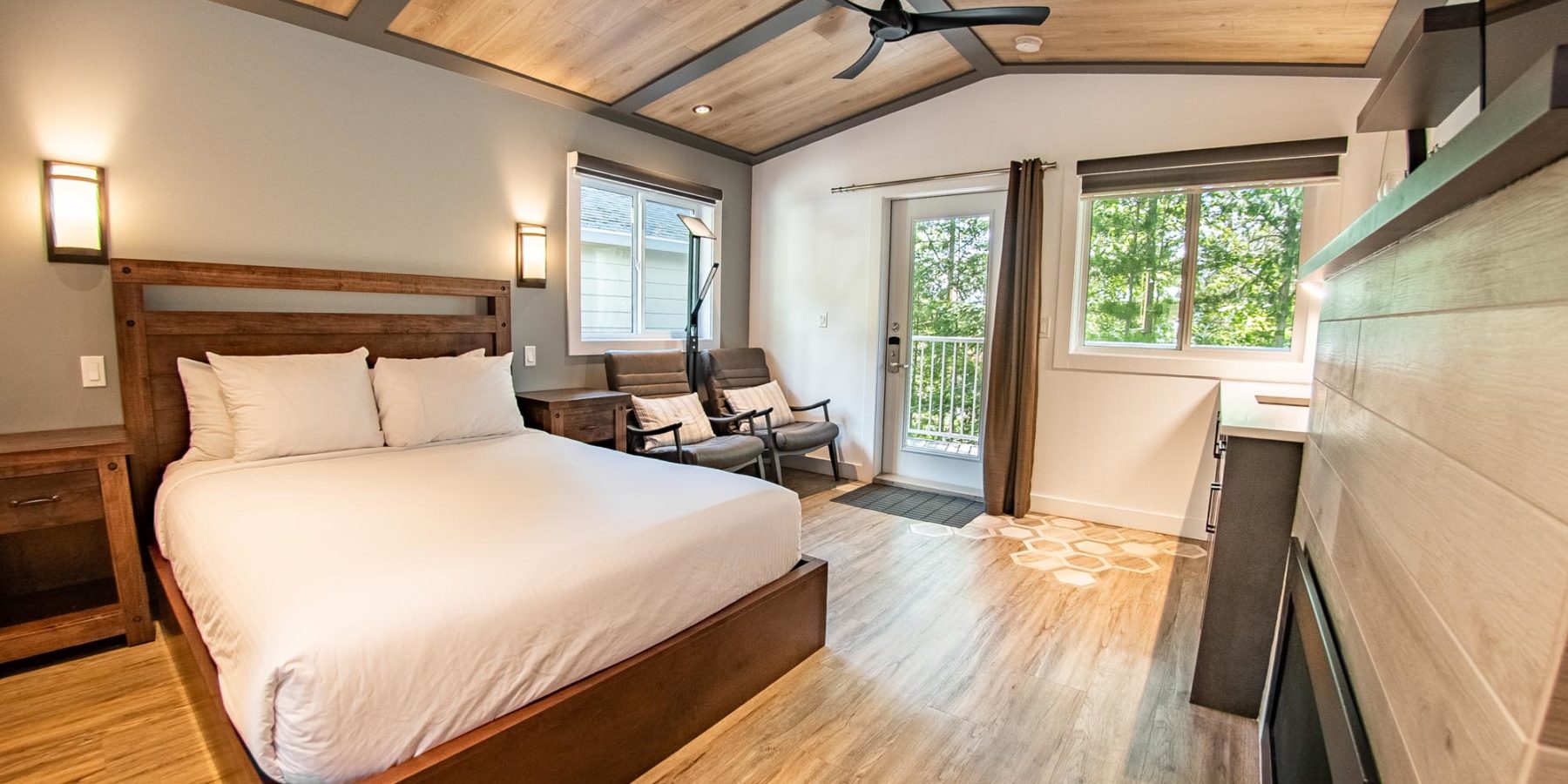 Interior of Halcyon Odin Cottage