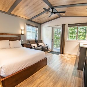 Interior of Halcyon Odin Cottage