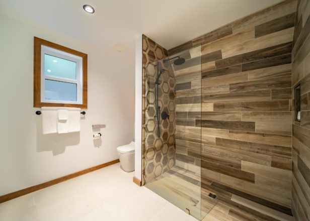 Halcyon Queen Cabin Bathroom Shower