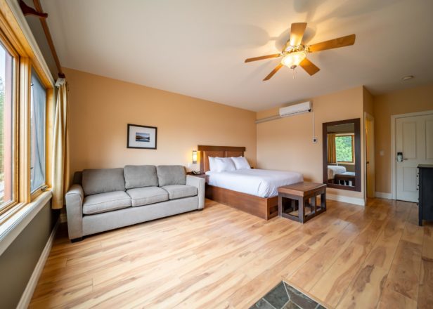 Picture of small studio suite interior