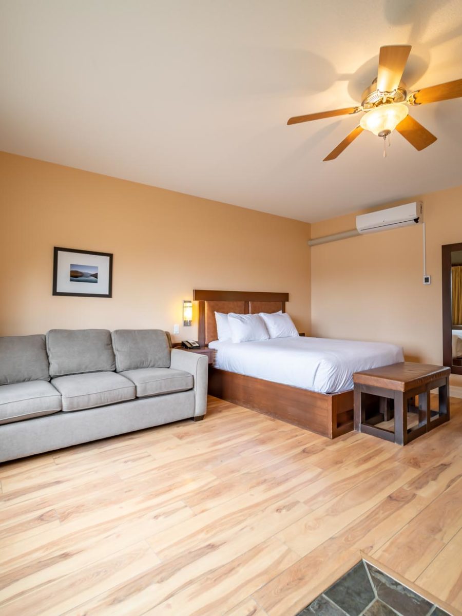 Picture of small studio suite interior