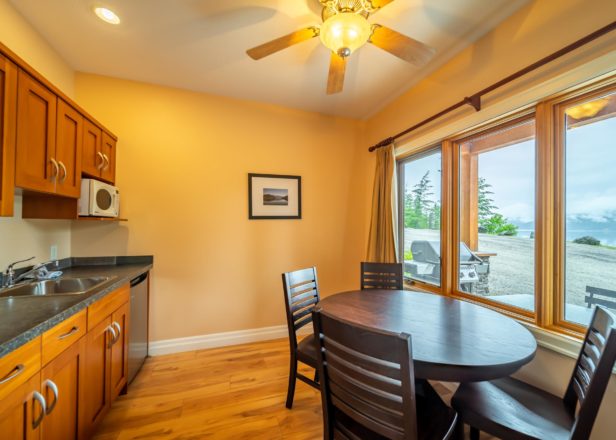 Picture of small studio suite dining table