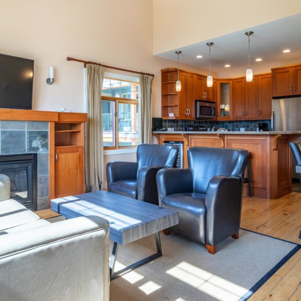 Loft Chalet Open Living Room