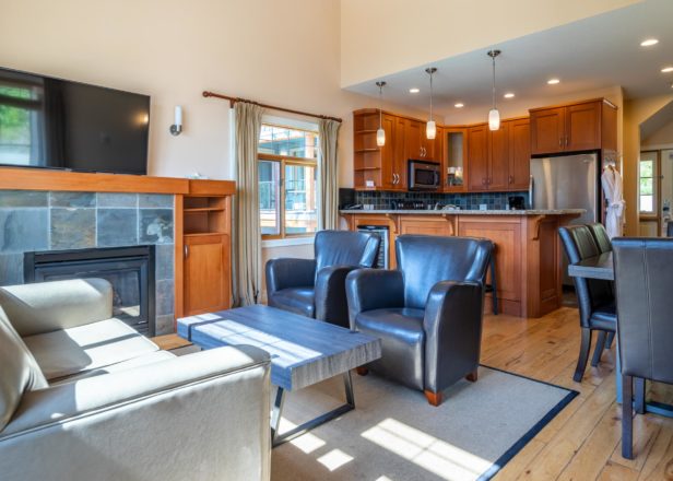 Loft Chalet Open Living Room