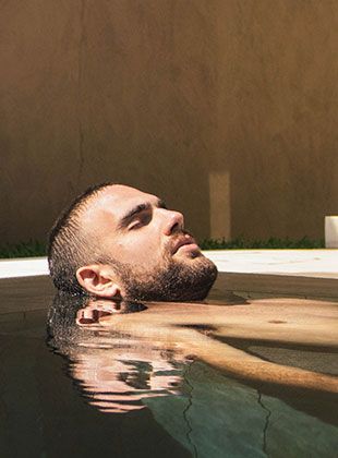 Man in Pool