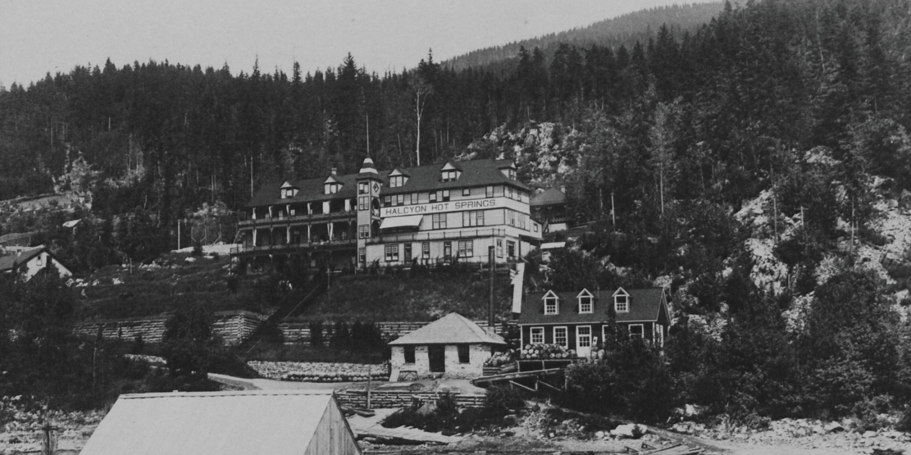 Image of Halcyon Hot Spring in 1908