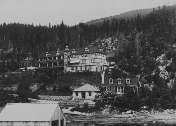 Image of Halcyon Hot Spring in 1908